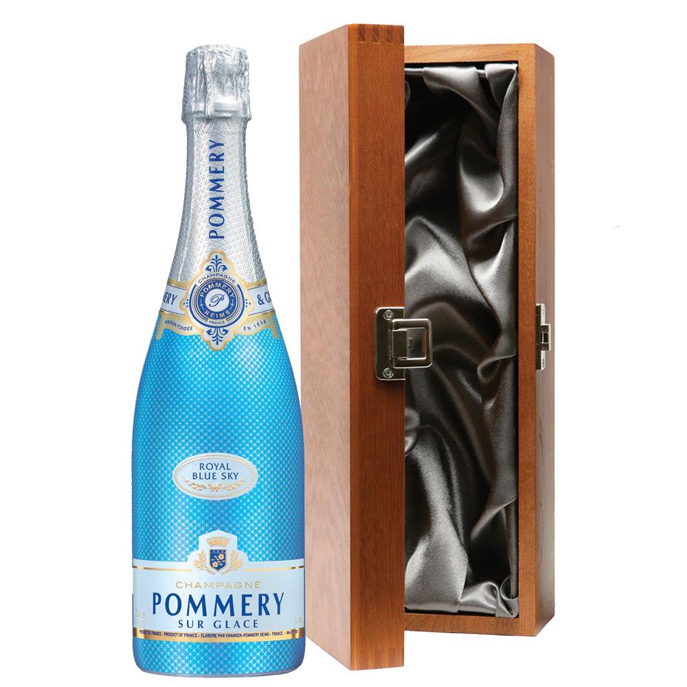 Pommery Blue Sky Champagne 75cl in Luxury Gift Box